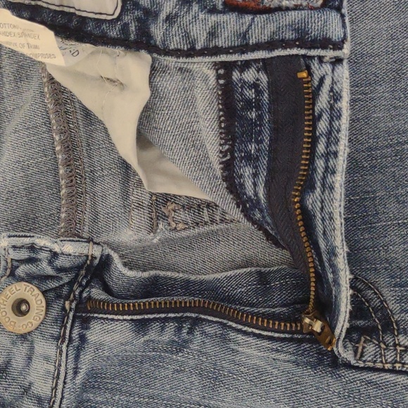 BootHeel Trading Co jeans Size 29/6 blue Fairfax Relaxed Capri - Picture 11 of 12